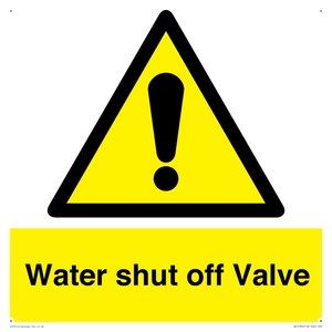 Water shut off Valve